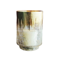 Ato Hurricaneglas mit Folie Gold Home Dekoration